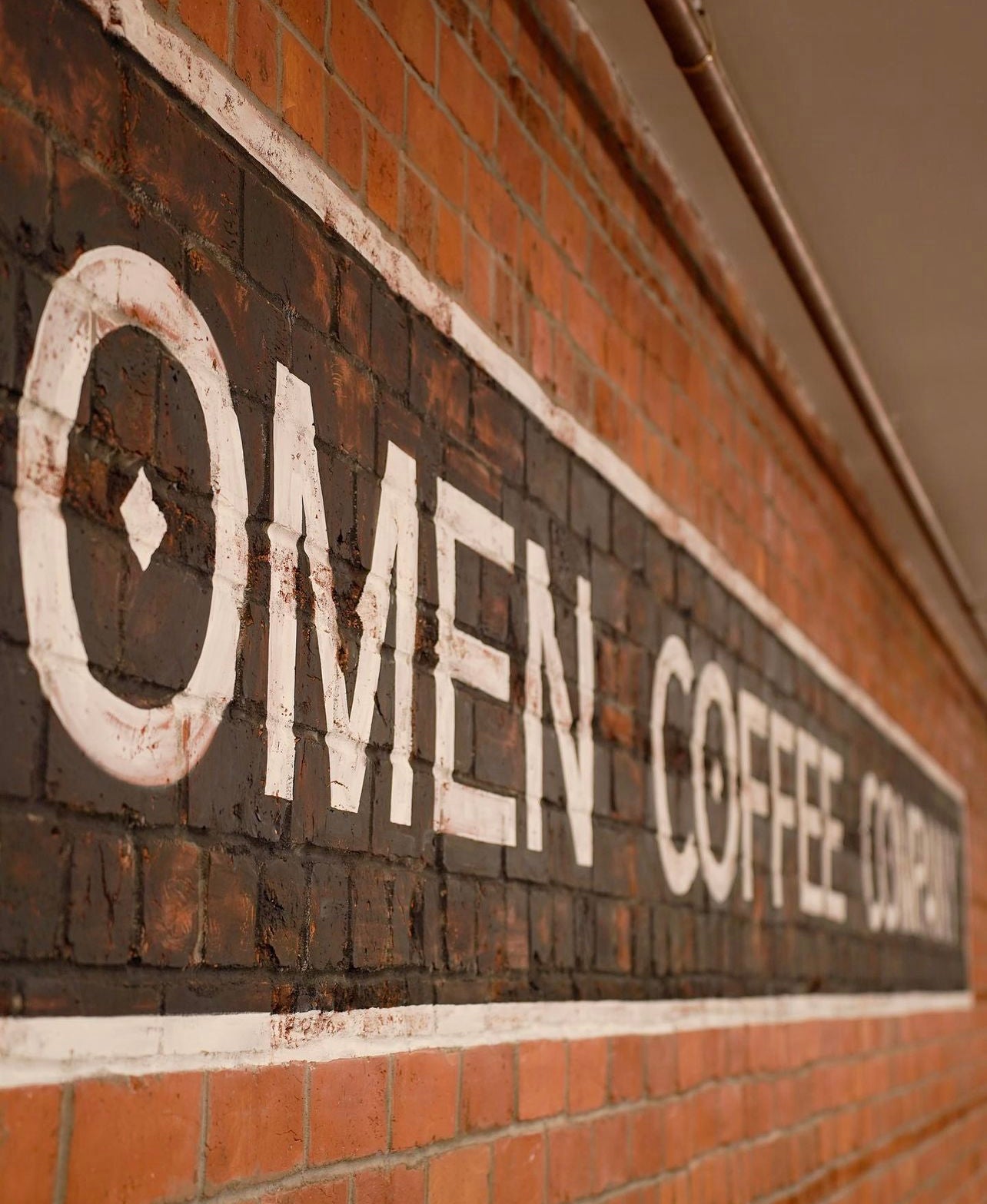 Omen Coffee Company Sign